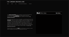 Desktop Screenshot of cinemasnowglobes.com